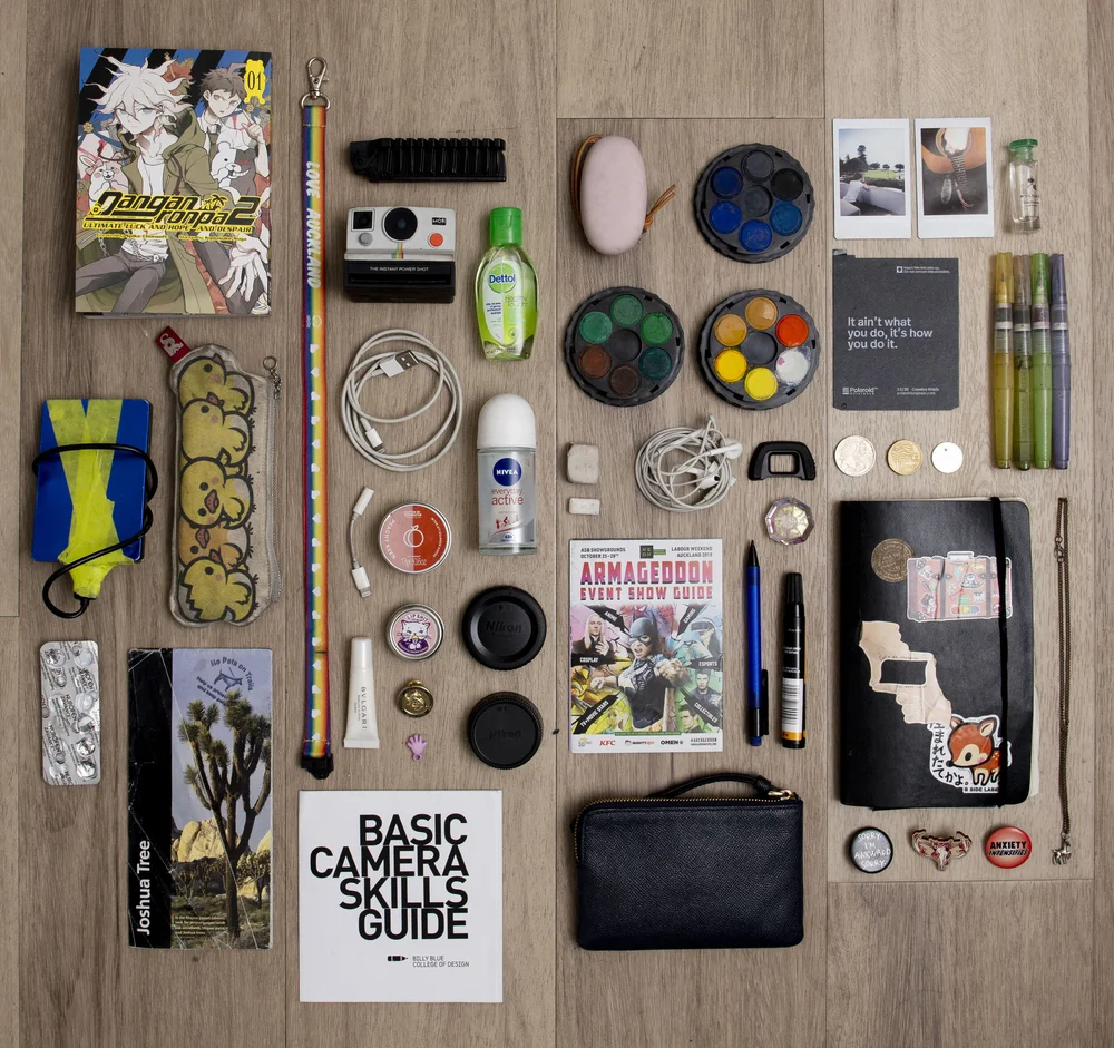 Get to know me from what's in my bag